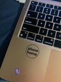 Phone Home Logo Sticker